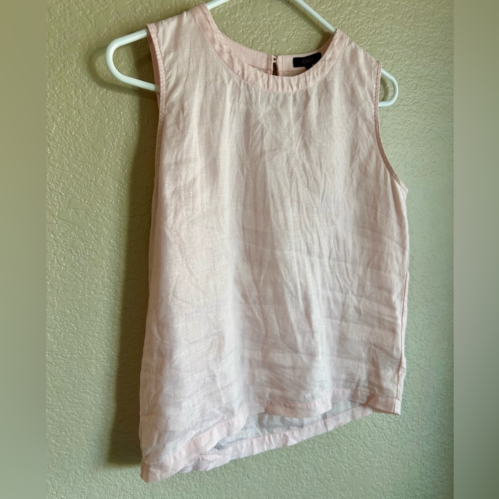 Quince Light Pink Sleeveless Tank Top